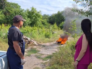 Ветслужба обнаружила и уничтожила биоотходы в Белореченском районе