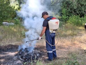 Ветслужба обнаружила и уничтожила биоотходы в Белореченском районе