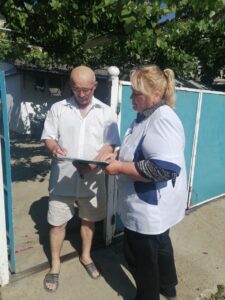 Специалисты Белореченского ветуправления продолжают ветсанмониторинг подсобных хозяйств