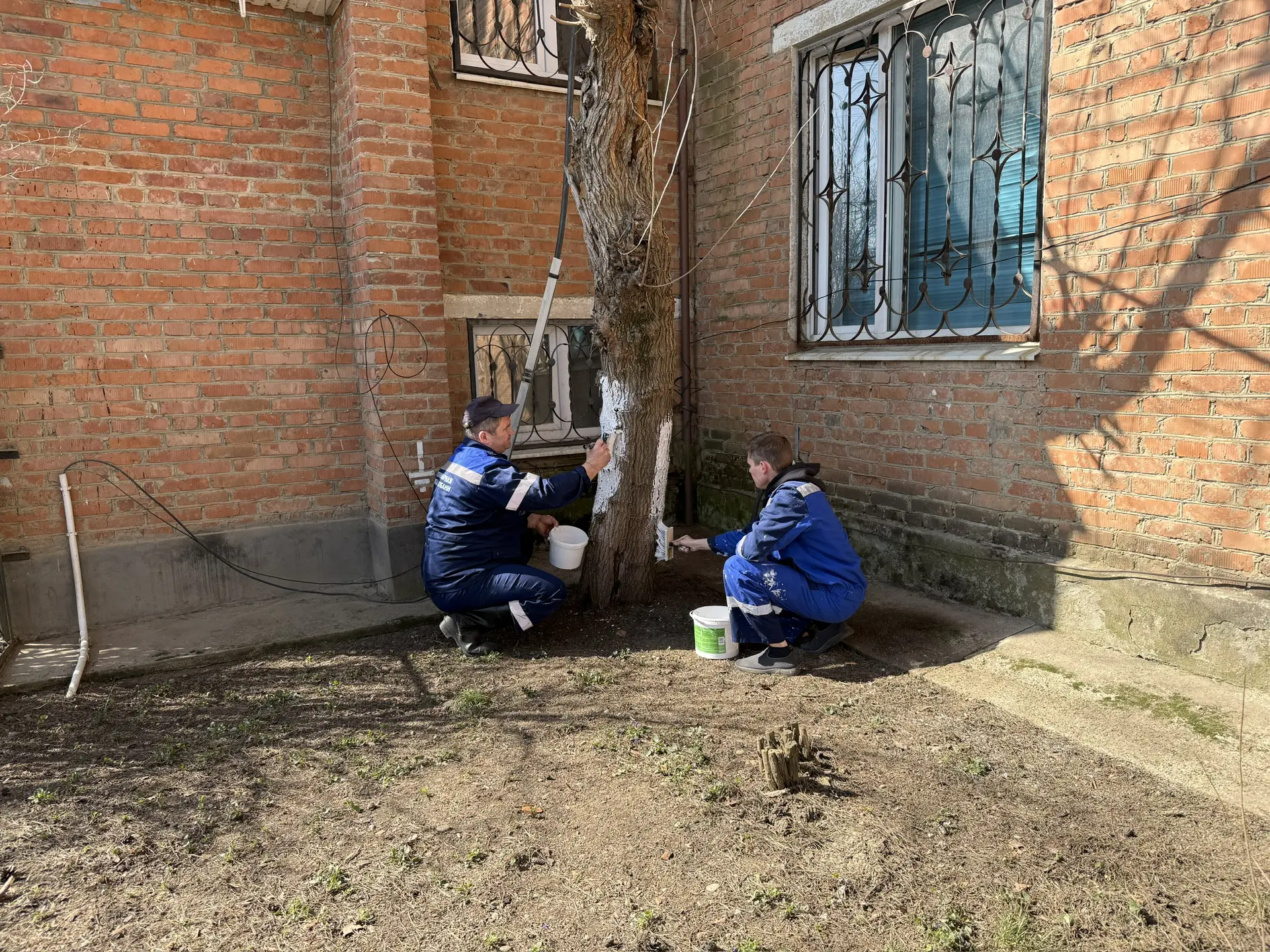 Сотрудники ГБУ "Ветуправление Белореченского района" приняли участие в субботнике