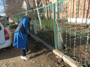 Сотрудники ГБУ "Ветуправление Белореченского района" приняли участие в субботнике