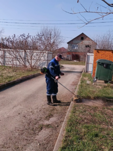 Сотрудники ГБУ "Ветуправление Белореченского района" приняли участие в субботнике