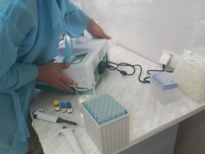 В Белореченской ветлаборатории введён в работу новый биохимический анализатор